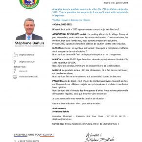 20220131 Communiqu%C3%A9 de presse Claira