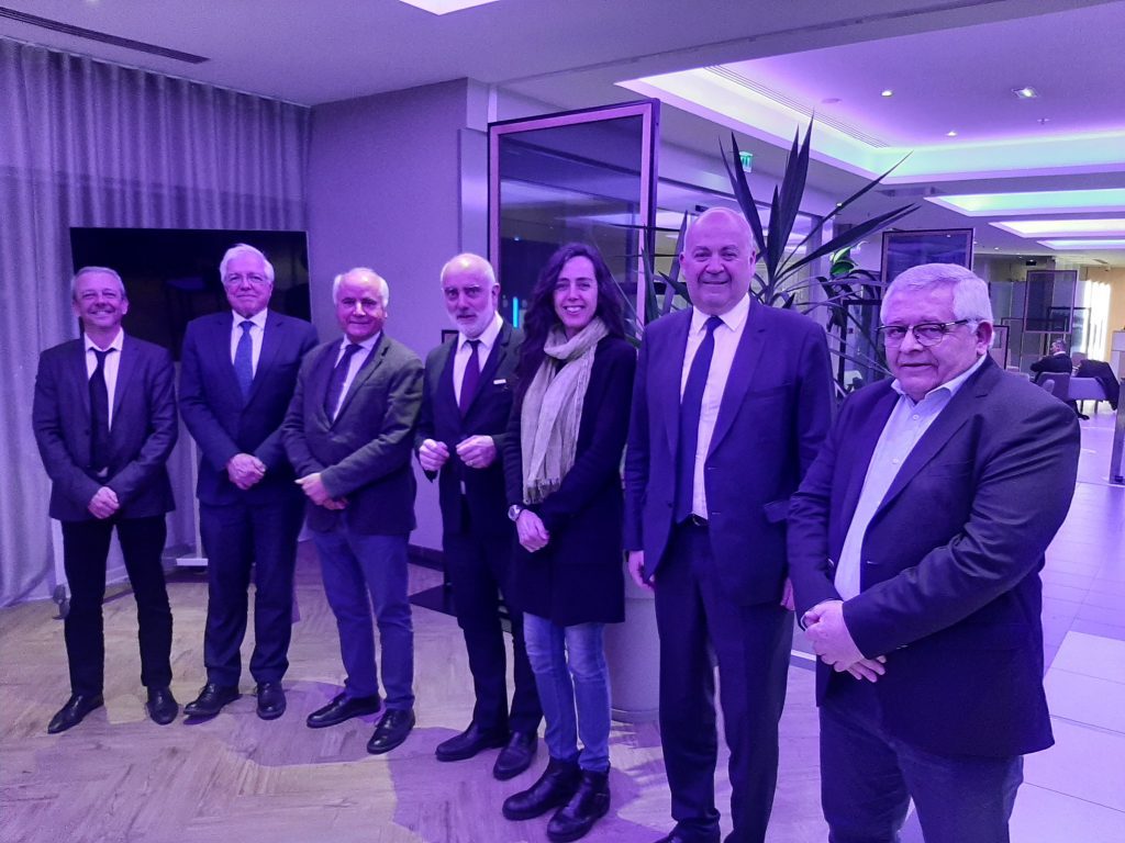 Délégation CCI catalanes le 21 02 2022 à Toulouse