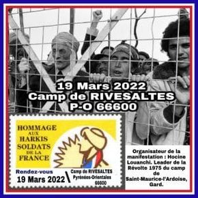 Nouvelle affiche pour le 19 mars 2022