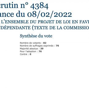 Scrutin pjl activit%C3%A9 ind%C3%A9pendante