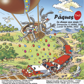 Affiche Train Rouge P%C3%A2ques 2022