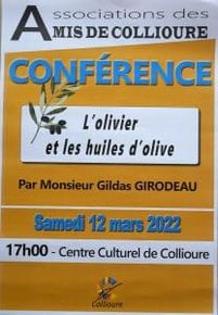 Conf.Girodeau. Collioure 12 Mars