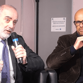 Laurent Gauze lors de son interventionlors de la restitution de letude G2A LITTORAL LITTORAL 2022 a ses c%C3%B4t%C3%A9s Yann Marlic directeur du campign Le Brasilia Canet