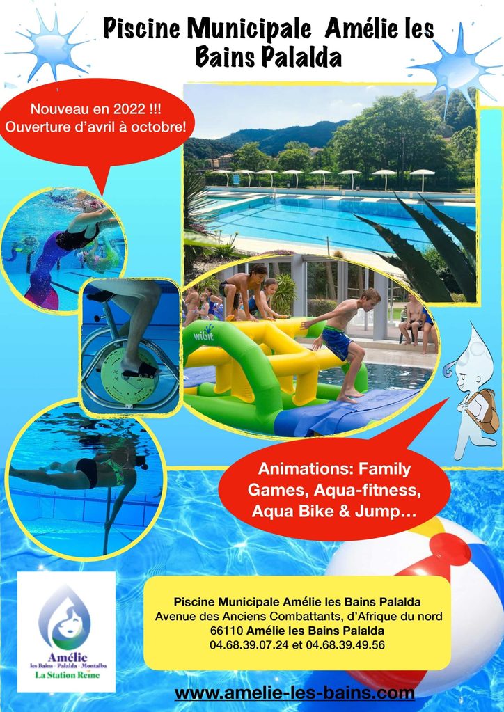 Affiche ouverture bassin