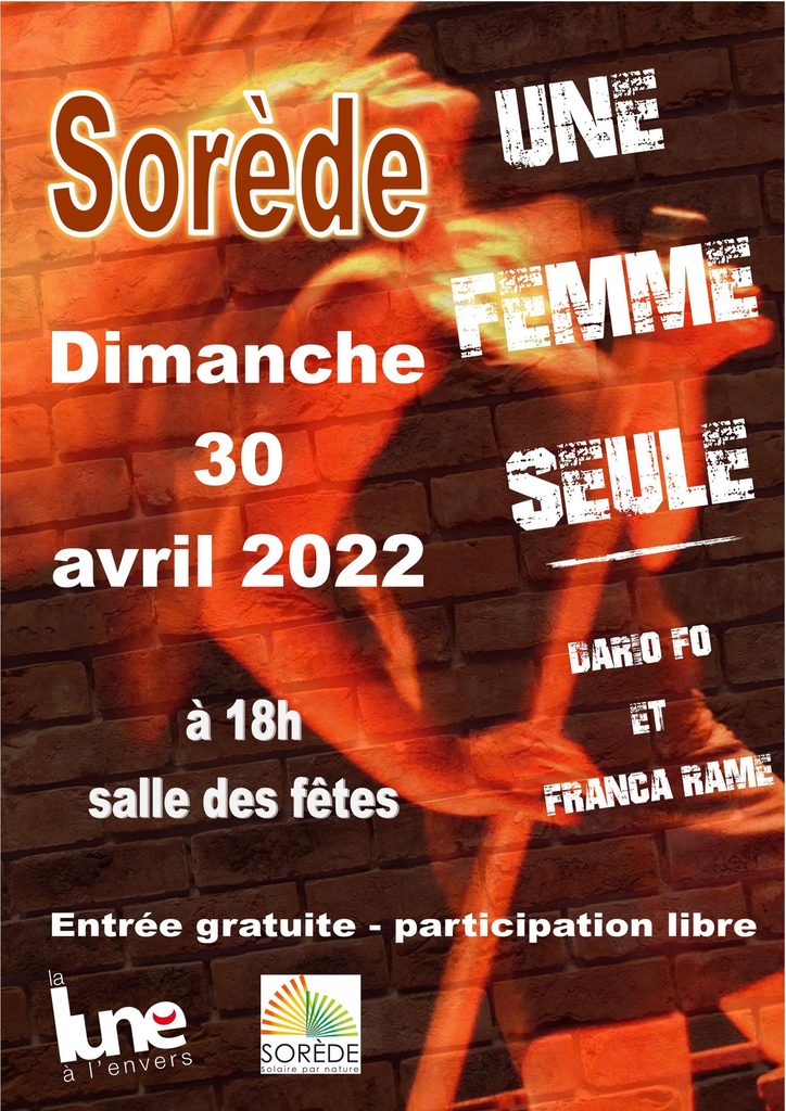 Affiche une femme seule