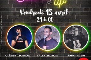Affiche Stand Up du 15 Avril