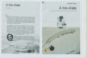 couvertures A TIRE D’AILE