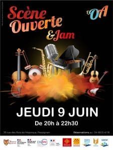 Affiche JAM 9 juin