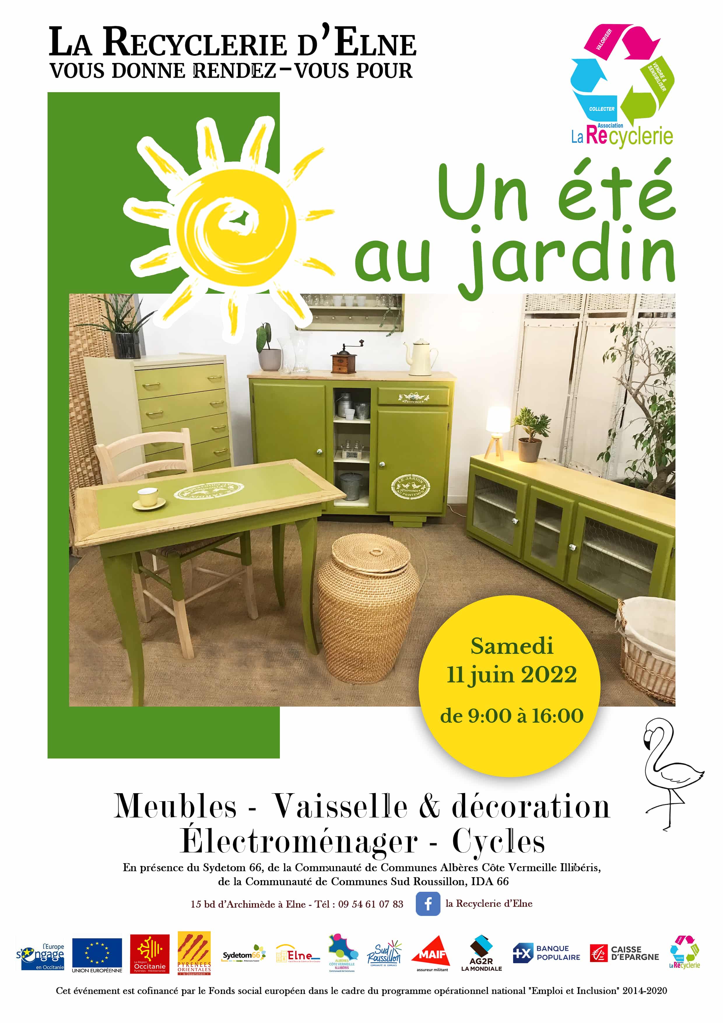 Affiche Recyclerie juin 2022