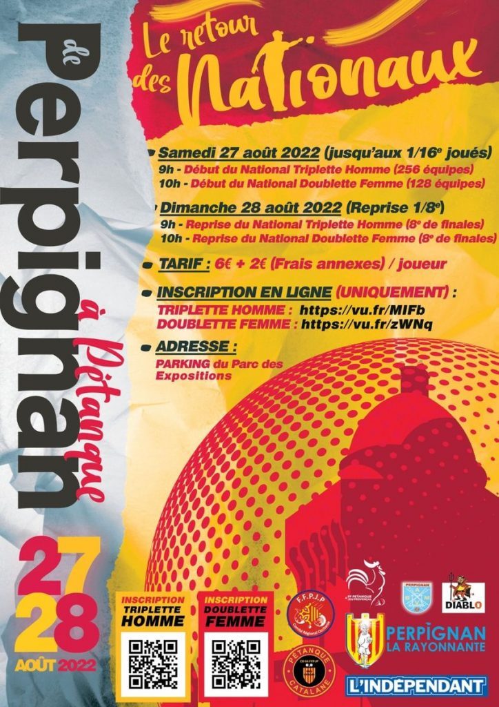 Nationaux de pétanque de la Ville de Perpignan