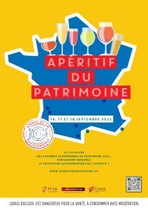 Affiche Aperitif du patrimoine Officielle