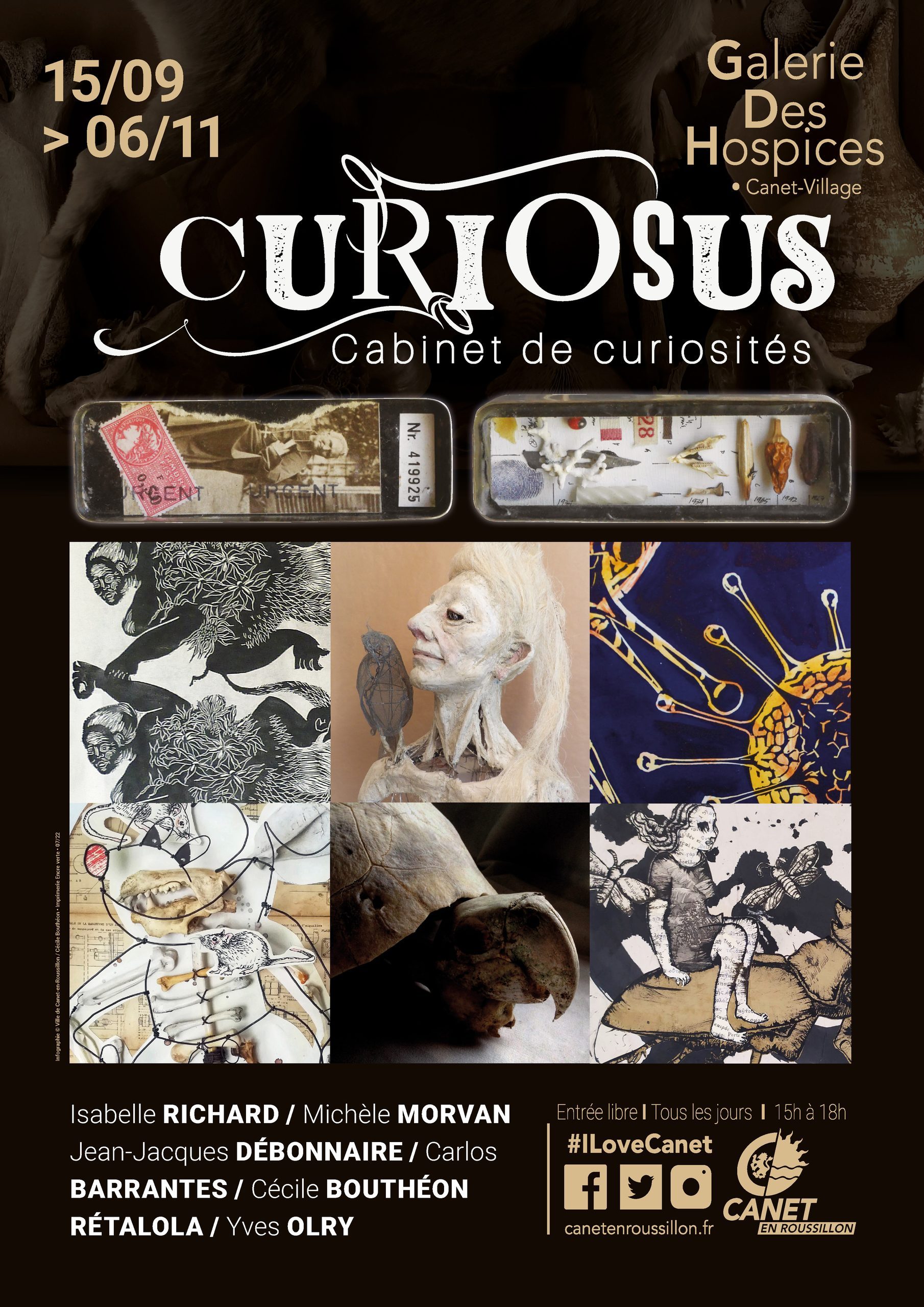 Affiche expo Curiosus