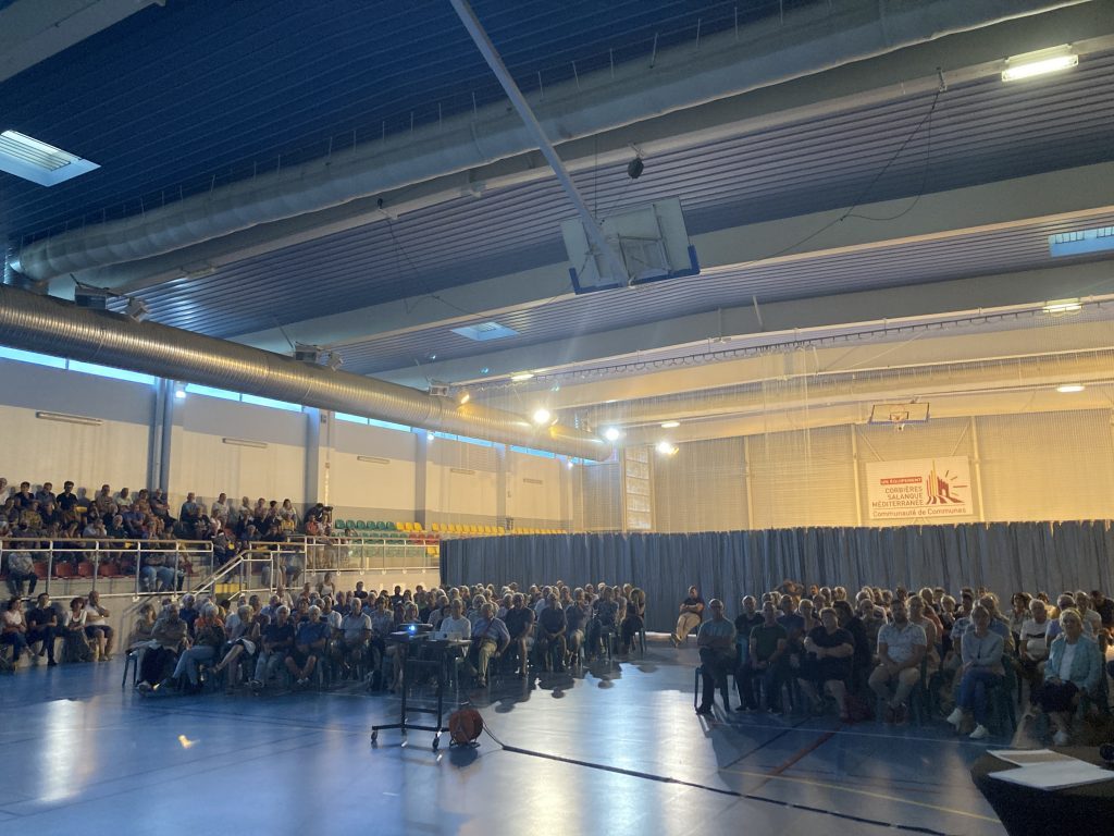Marc Petit Claira ReÌ union d’info CRC public septembre 2022