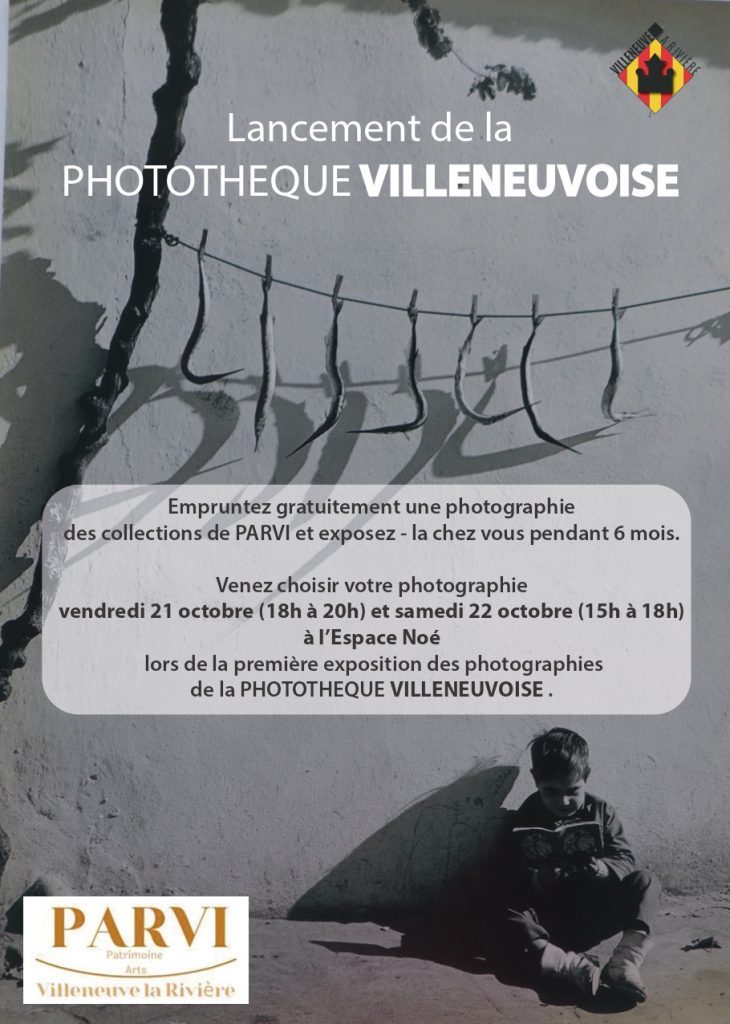 Flyer PHOTOTHEQUE VILLENEUVOISE page 0001