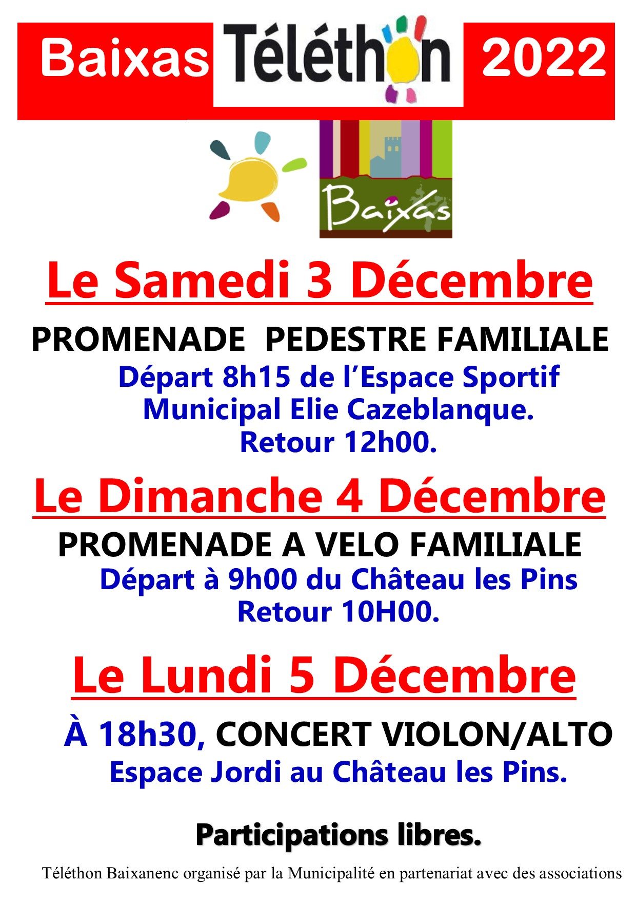 affiche village