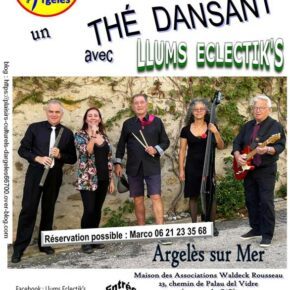 flyer thé dansant A5