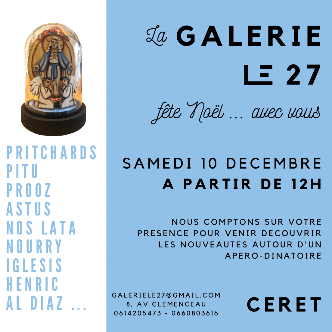 GALERIE LE 27 INVIT NOEL-1