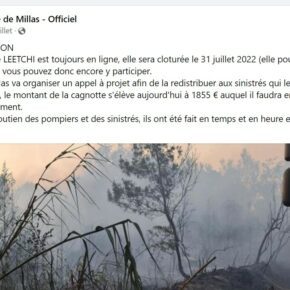 cagnotte mairie juillet 2022