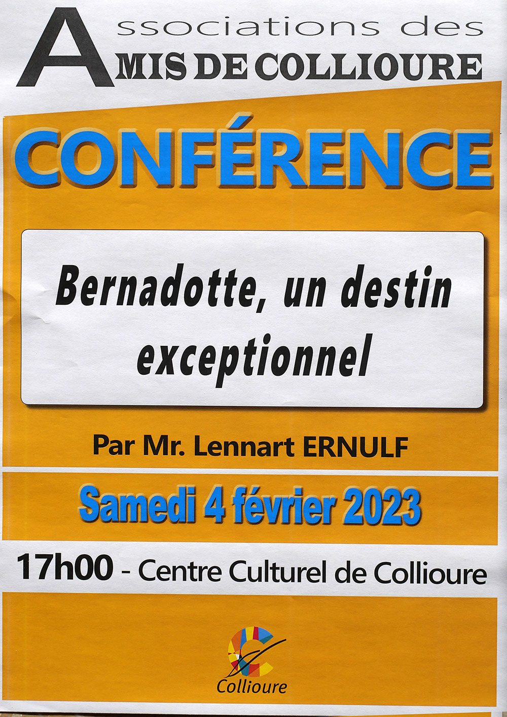 Bernadotte Affiche