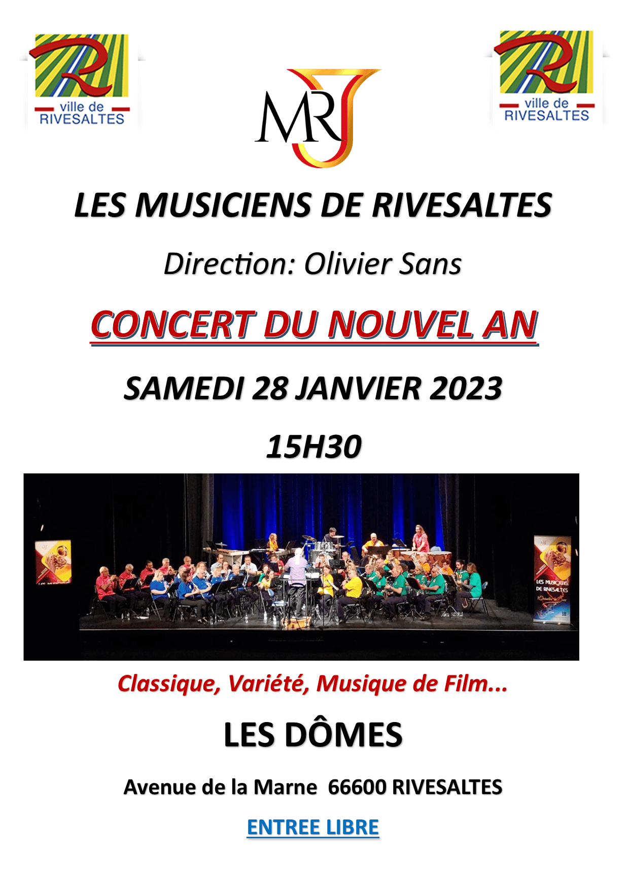 Affiche Nouvel An