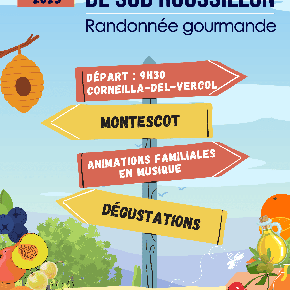 Affiche Randonnée Gourmande