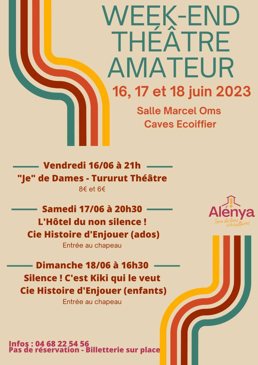 AFFICHE THEATRE AMATEUR