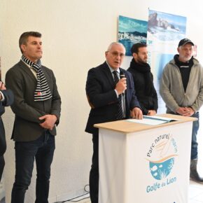 Inauguration de la filière de recyclage des filets de pêche usagés