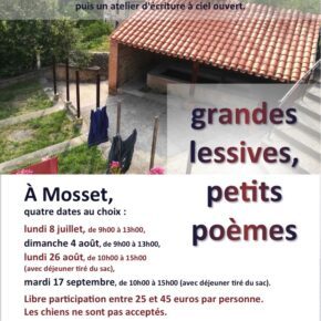 Lavoirs à Mosset – Juillet-Août-Septembre 2024 – A4 -_ 4 dates