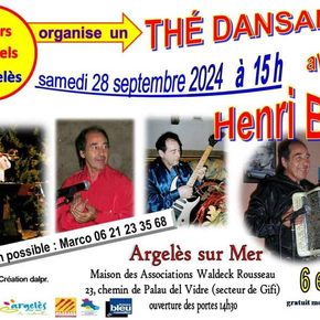 flyers A5 thé dansant 28 sept