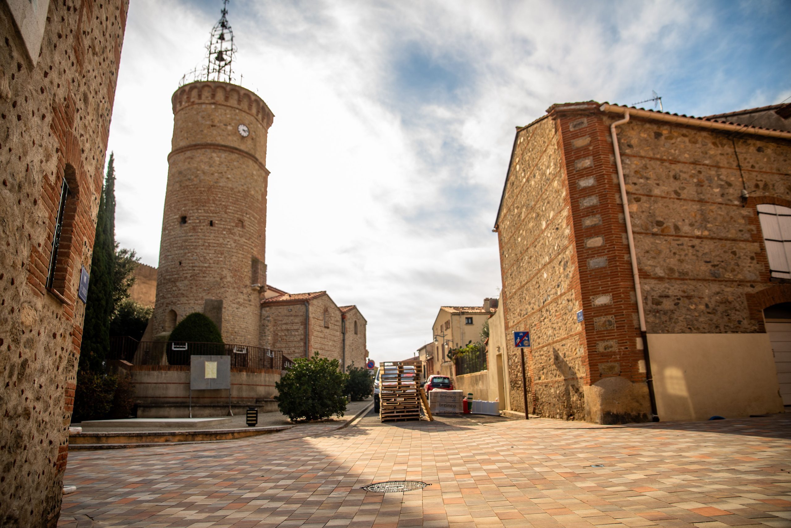 Centre-bourg Latour-Bas-Elne en travaux (1)