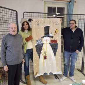 L&rsquo;abbé André Oriol, Ana San Joan et Christophe Imagénie ur