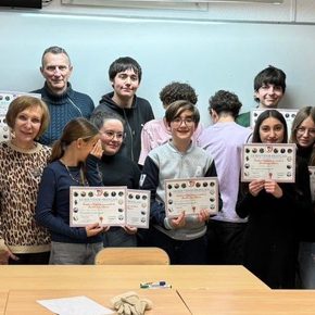 Remise des diplomes en fin de session