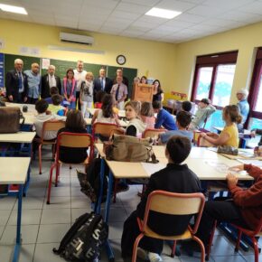 L&rsquo;accueil des élus de Cobère et Corbère les Cabanes