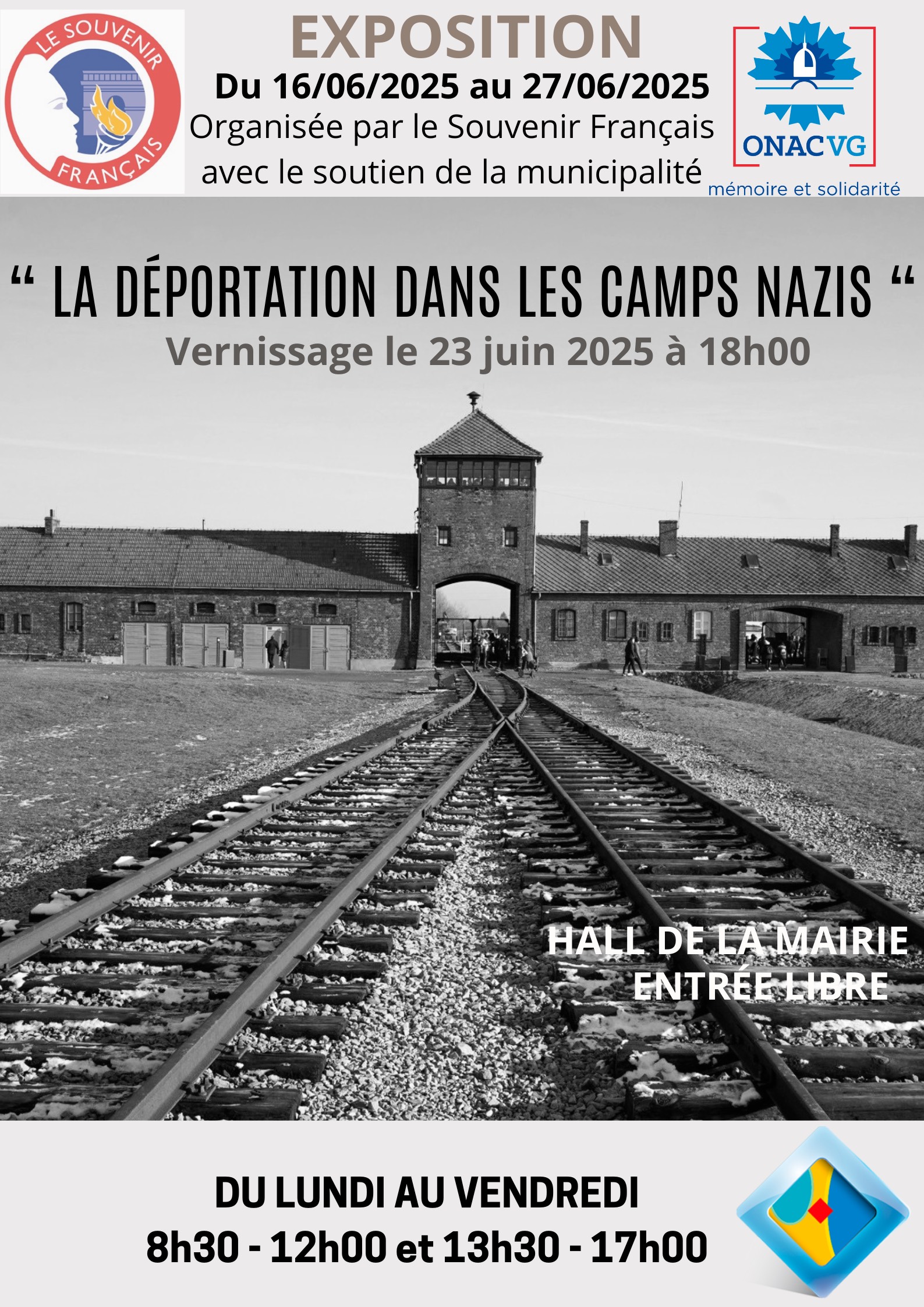 63481f72 affiche expo la deportation dans les camps nazis