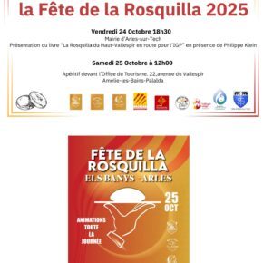 invitation fete de la rousquille