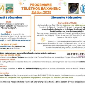 Programme du téléthon redim