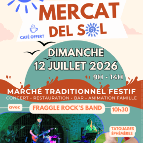 Mercat del Sol Sorede juillet 2026