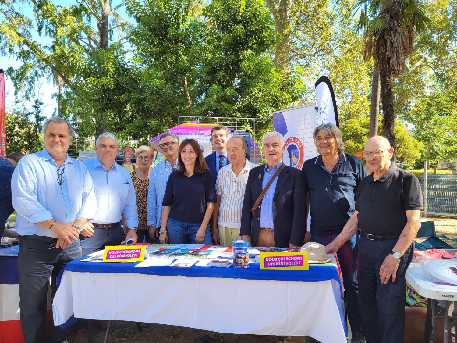 De nombreux élus perpignanais ont visité le stand