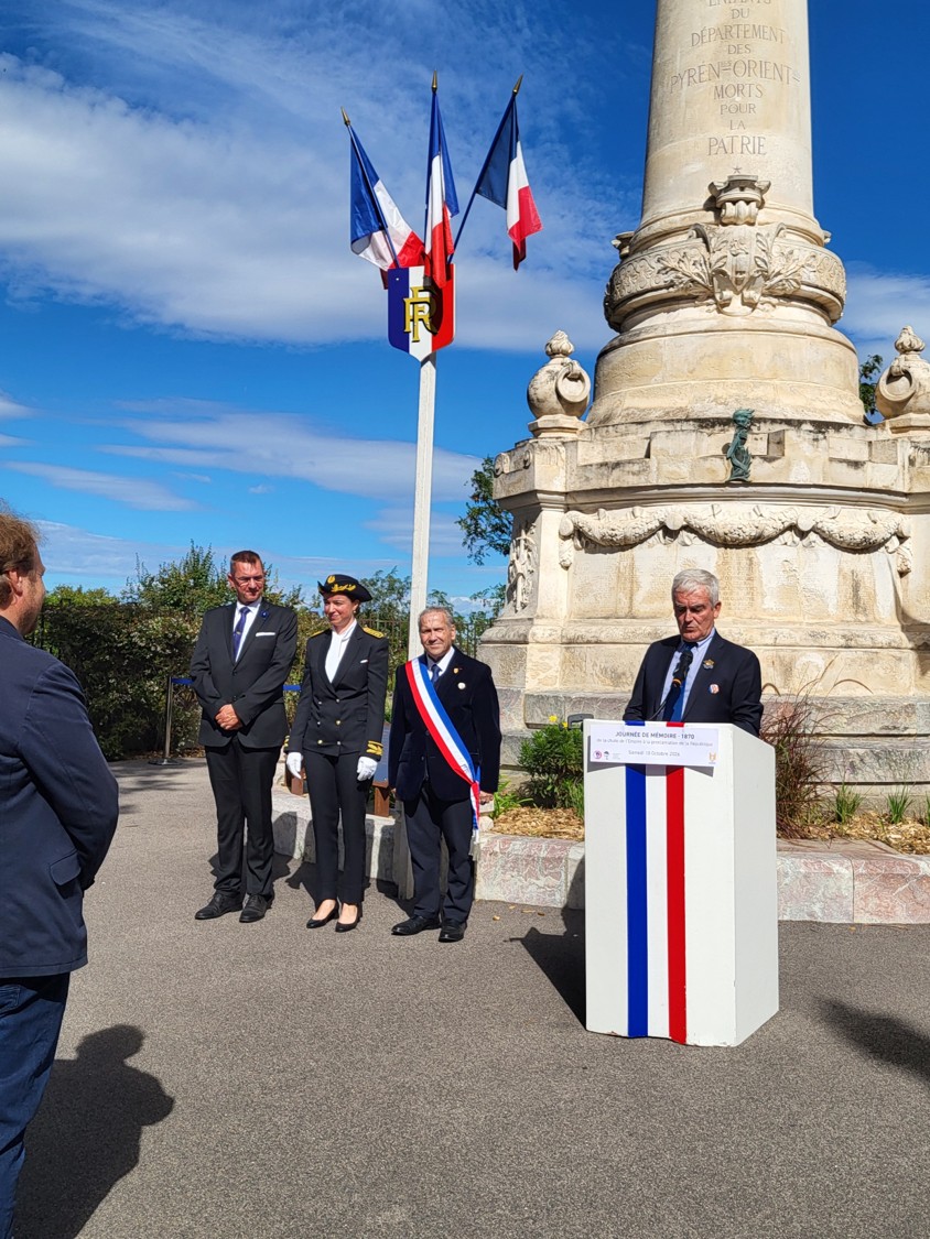 Prise de parole du général Gilles Glin
